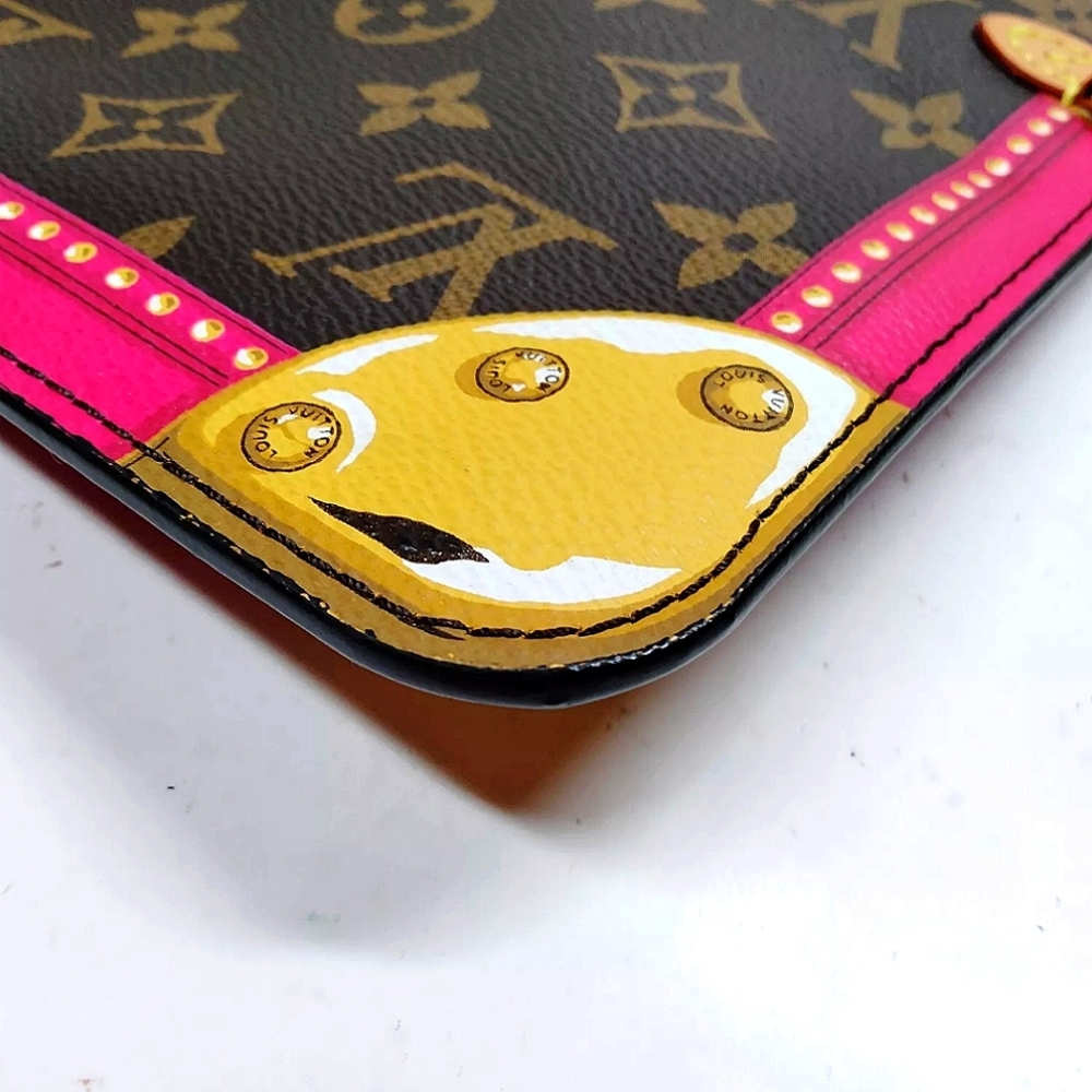 LV NEVERFULL ACCESSORY POUCH - Picture 4 of 7